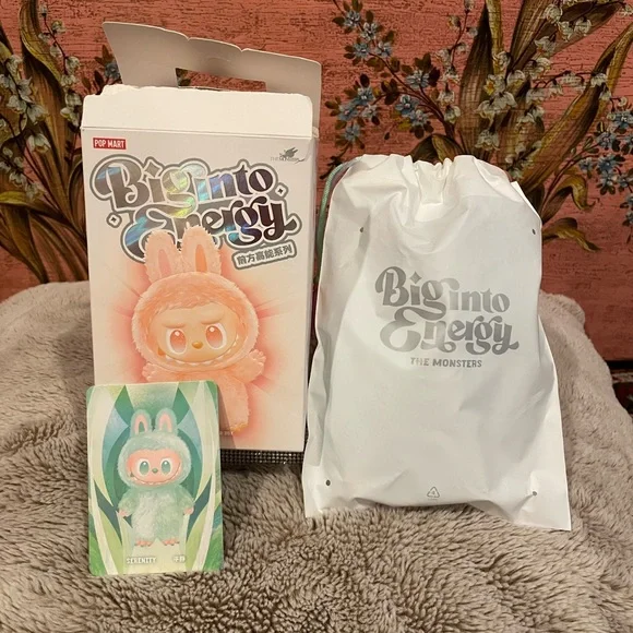 Pop Mart Big Into Energy Labubu - Serenity Confirmed - Picture 3 of 9